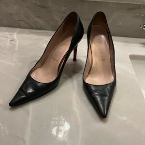 Christian Louboutin black heels